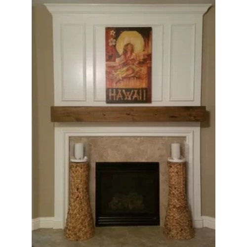 Millwood Pines Shiela Fireplace Shelf Mantel & Reviews Wayfair